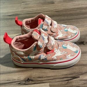 Toddler Girl’s Pink Unicorn Vans Sz 6